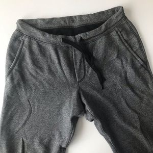 Lululemon Hustle Heather Gray Mens Sweatpants